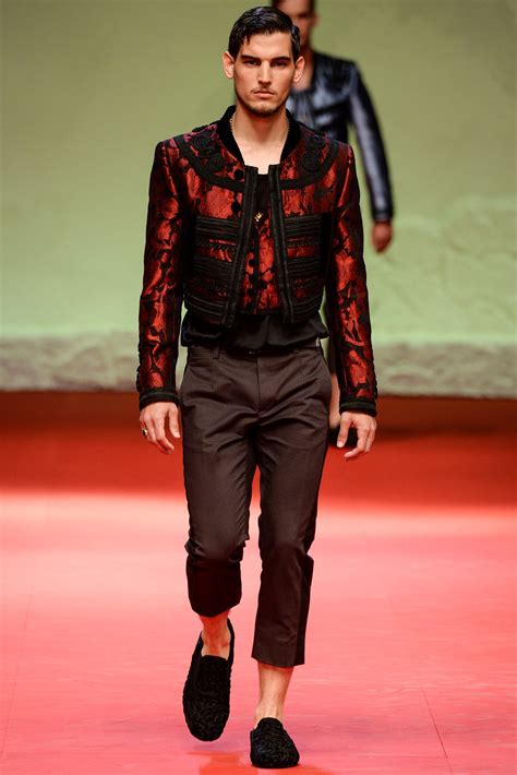 Dolce & Gabbana Spring 2015 Menswear Collection 